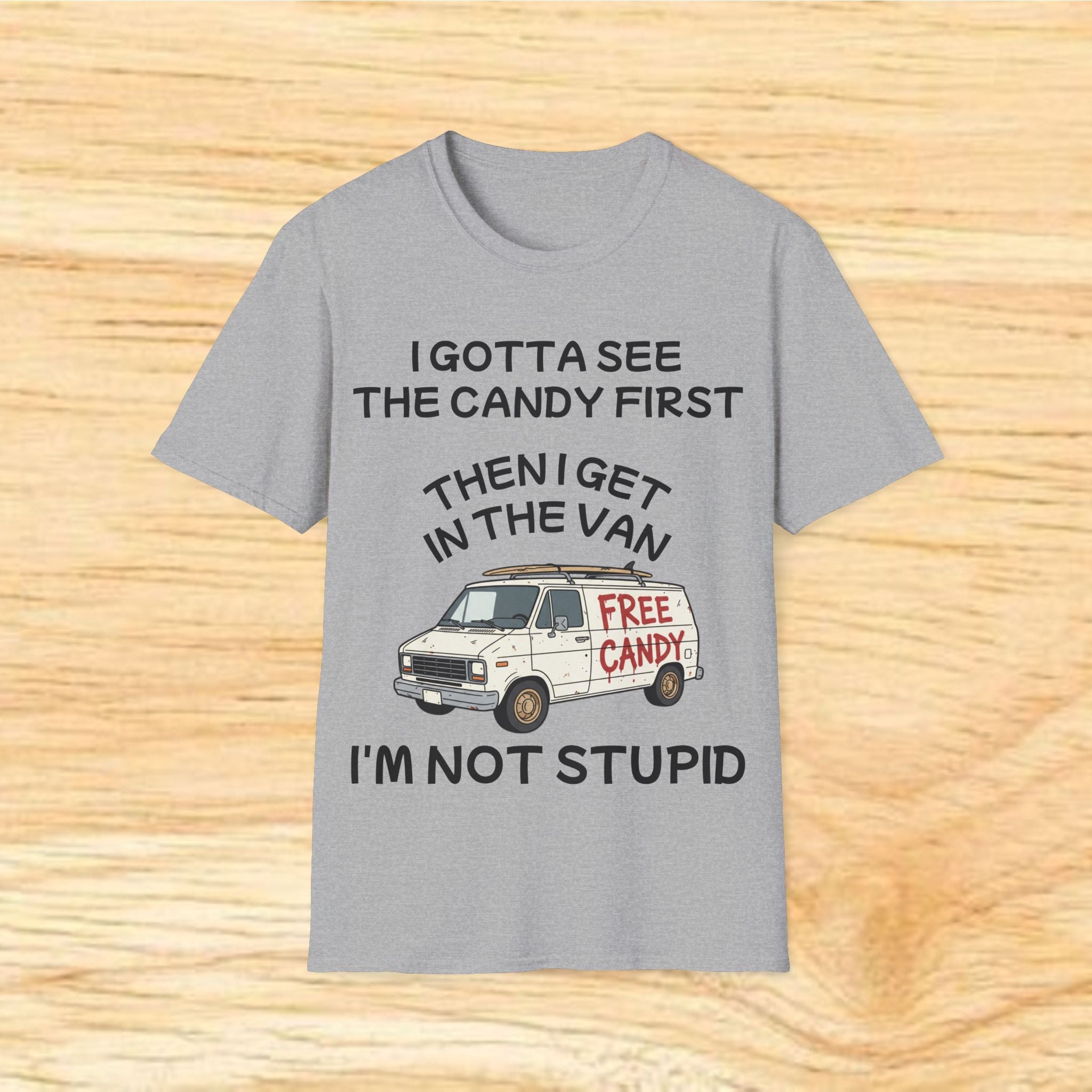 Free Candy Van graphic T-Shirt