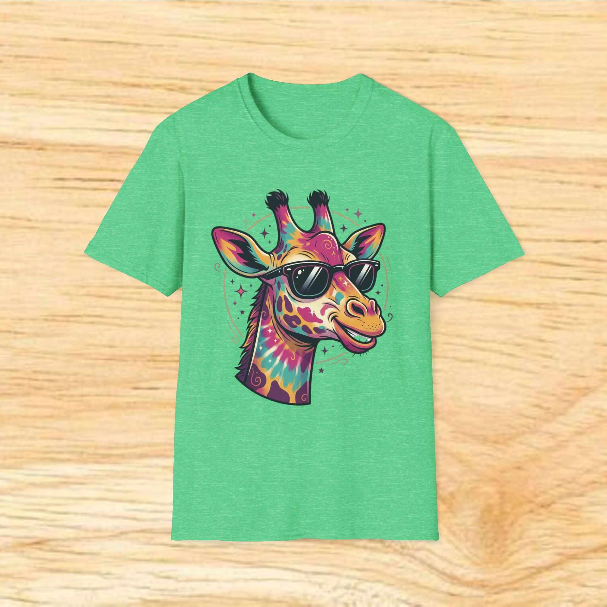 Colorful Cool Giraffe T-Shirt