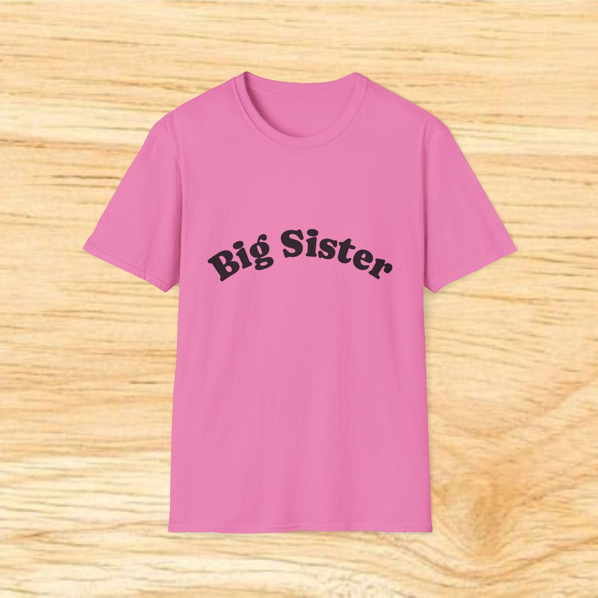 Big Sister T-Shirt — Cute Tee for Siblings