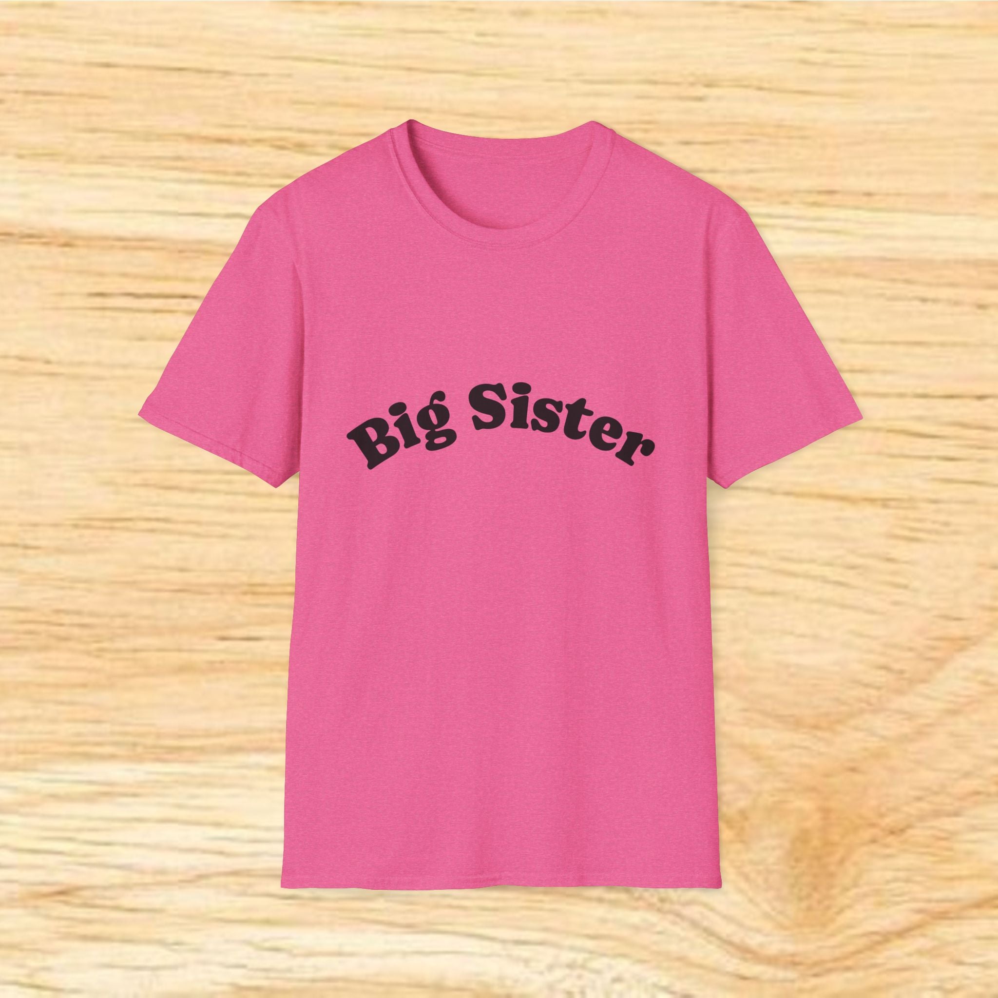 Big Sister T-Shirt — Cute Tee for Siblings