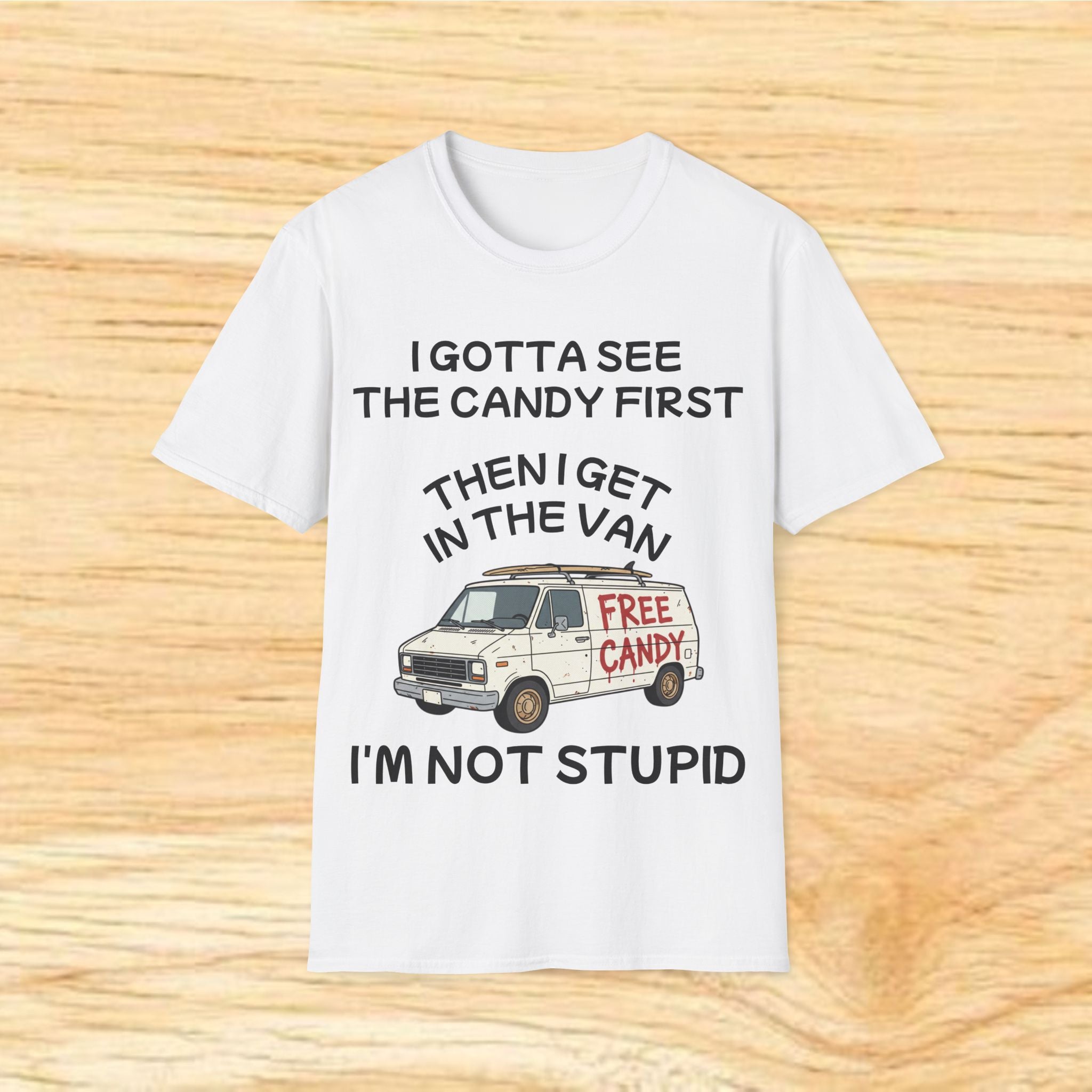 Free Candy Van graphic T-Shirt