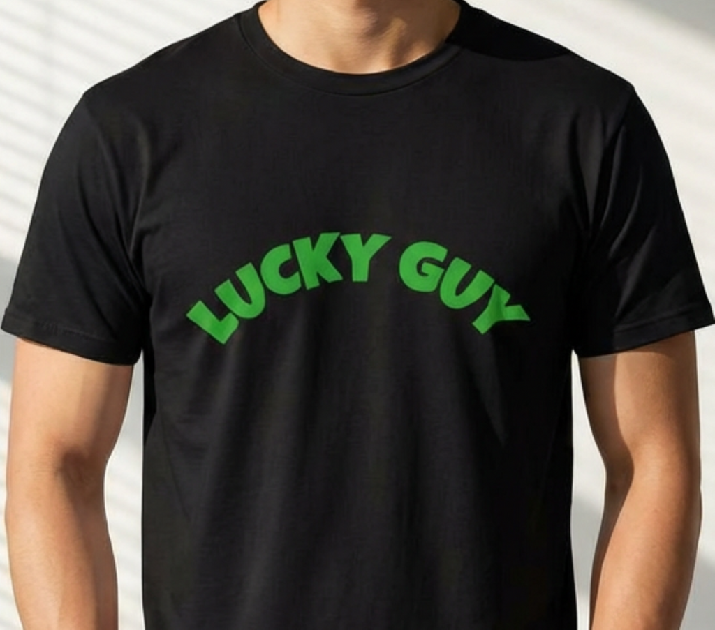 LUCKY GUY Short Sleeve Tee