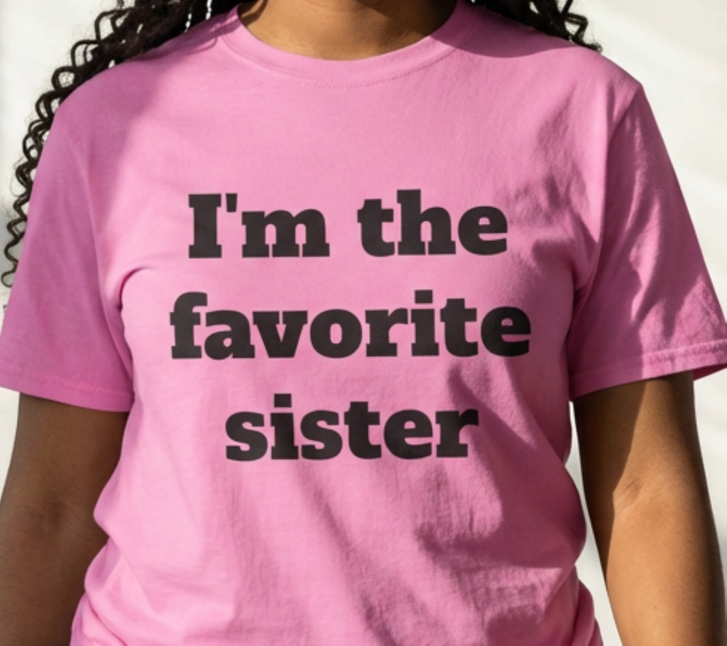 I'm the Favorite Sister T-Shirt