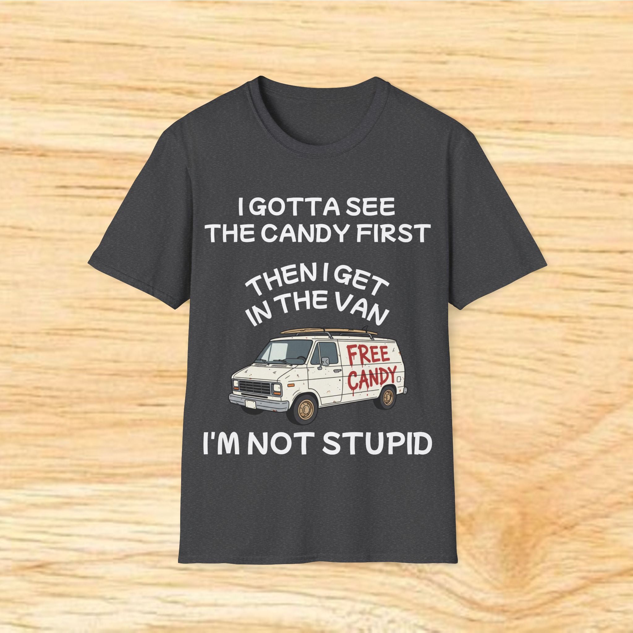 Free Candy Van graphic T-Shirt