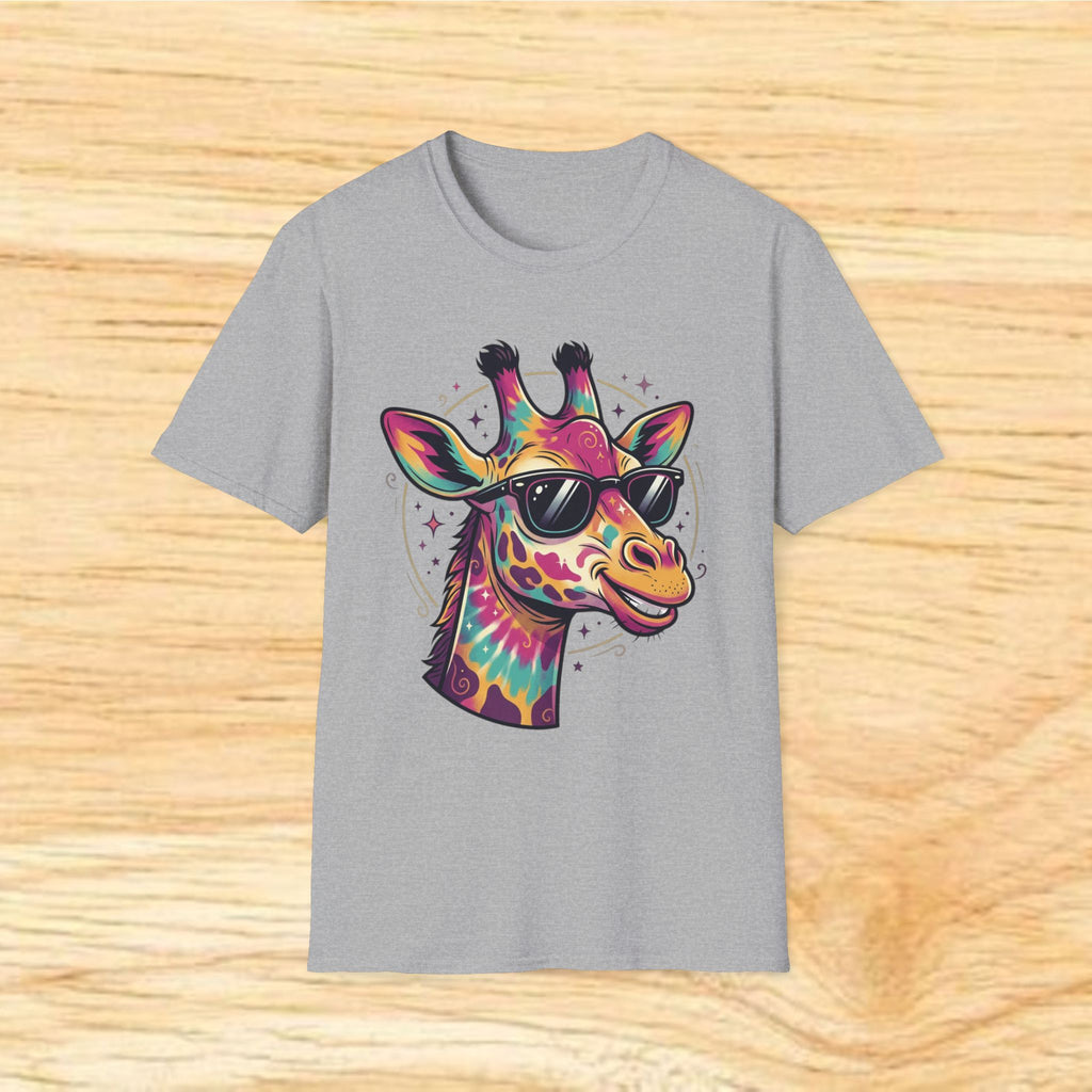Colorful Cool Giraffe T-Shirt