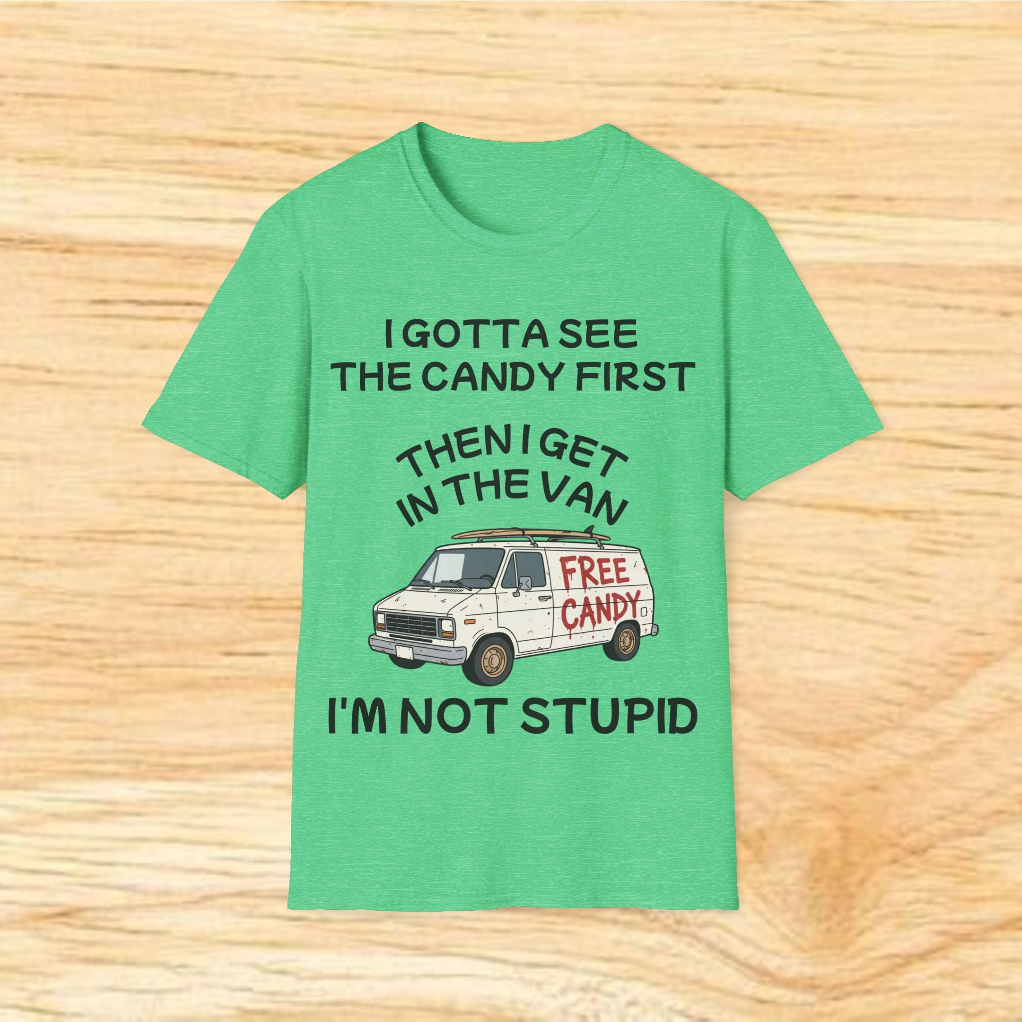 Free Candy Van graphic T-Shirt