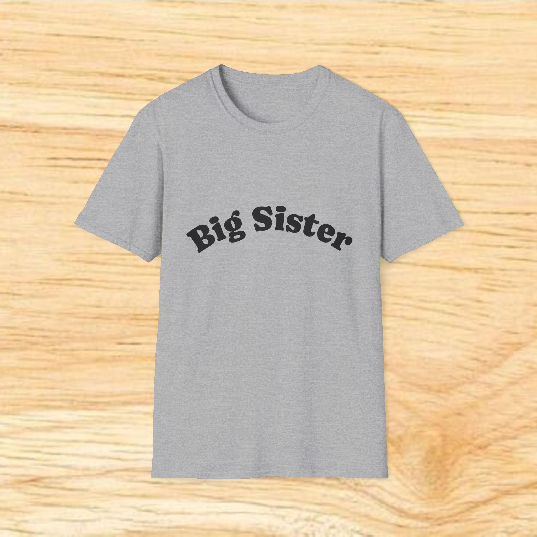 Big Sister T-Shirt — Cute Tee for Siblings