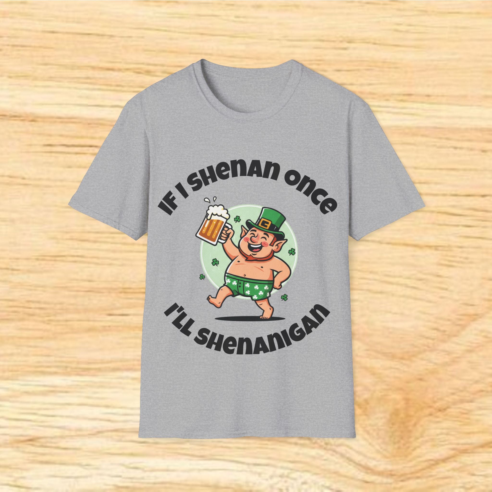 Leprechaun Beer Shenanigan T-Shirt | St. Patrick's Day Funny Irish Tee